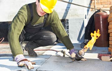 Balmalcolm flat roof construction
